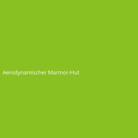 Aerodynamischer Marmor-Hut