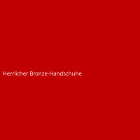 Herrlicher Bronze-Handschuhe