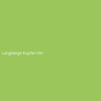 Langlebige Kupfer-Uhr