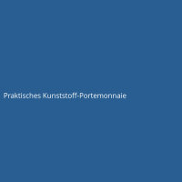 Praktisches Kunststoff-Portemonnaie