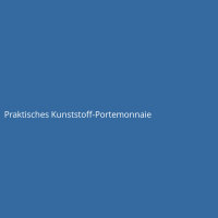 Praktisches Kunststoff-Portemonnaie