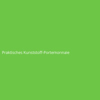 Praktisches Kunststoff-Portemonnaie