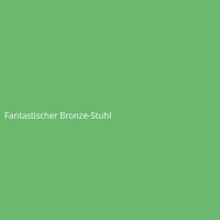 Fantastischer Bronze-Stuhl