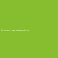Fantastischer Bronze-Stuhl