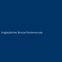 Unglaubliches Bronze-Portemonnaie