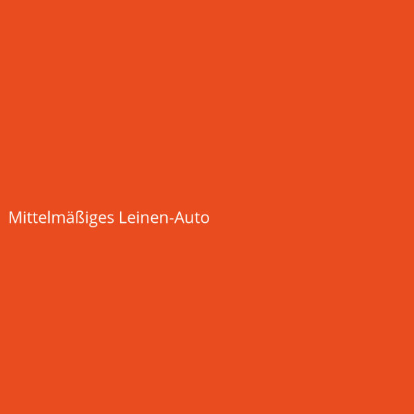 Mittelm&auml;&szlig;iges Leinen-Auto
